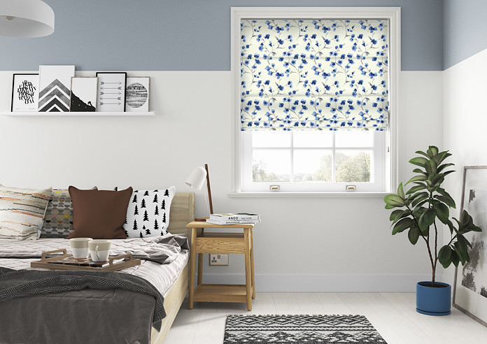 Como, Indigo - Roman Blind - Image 5